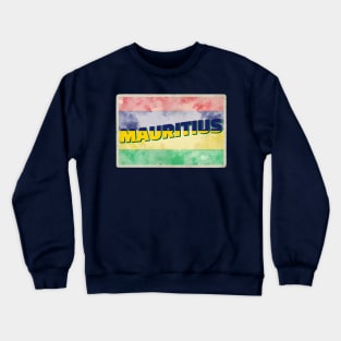 Mauritius Vintage style retro souvenir Crewneck Sweatshirt